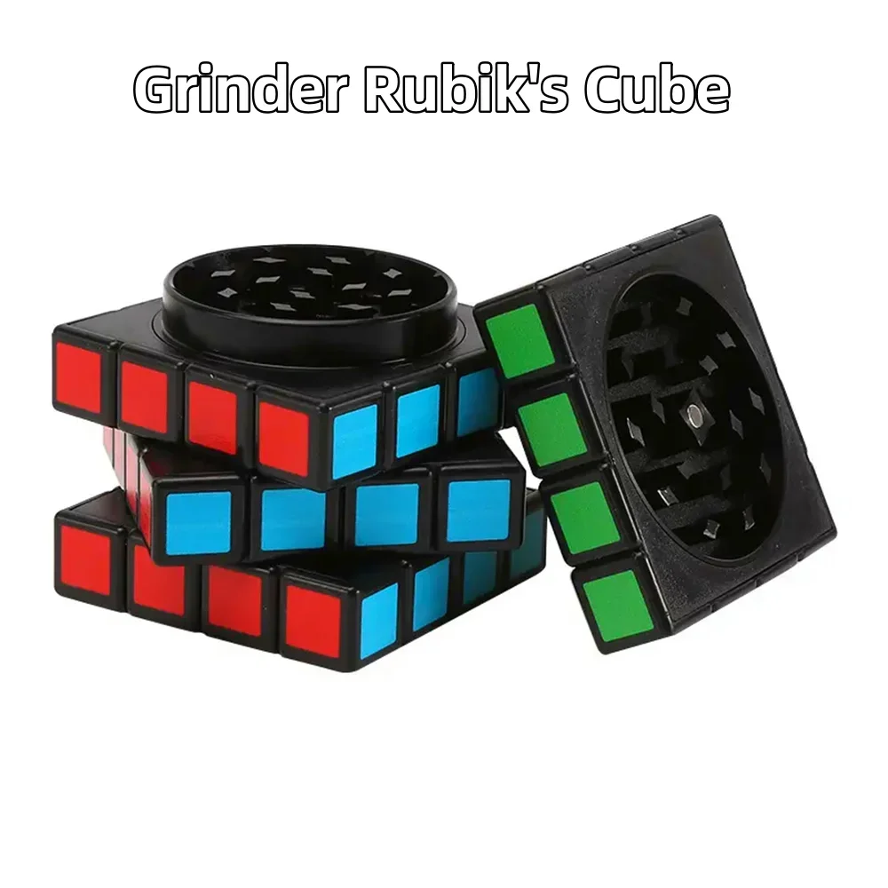 Rubik's Cube Magnetic Herb Grinder