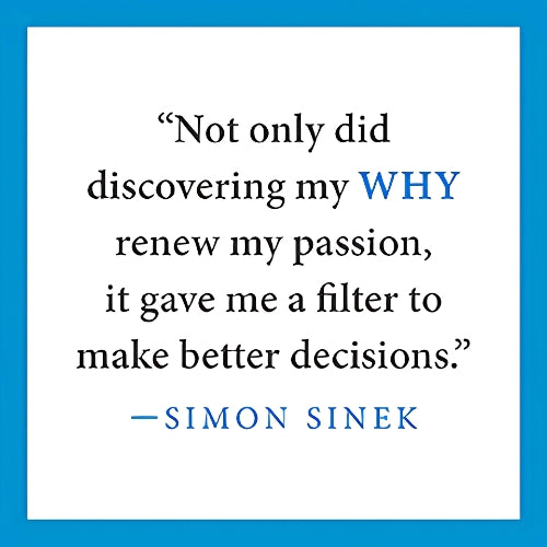 Simon Sinek 2-Book Combo: Start With Why & Find Your Why