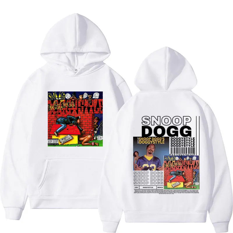 Snoop Dogg Doggystyle album cover pullover hoodie - designs on front and back