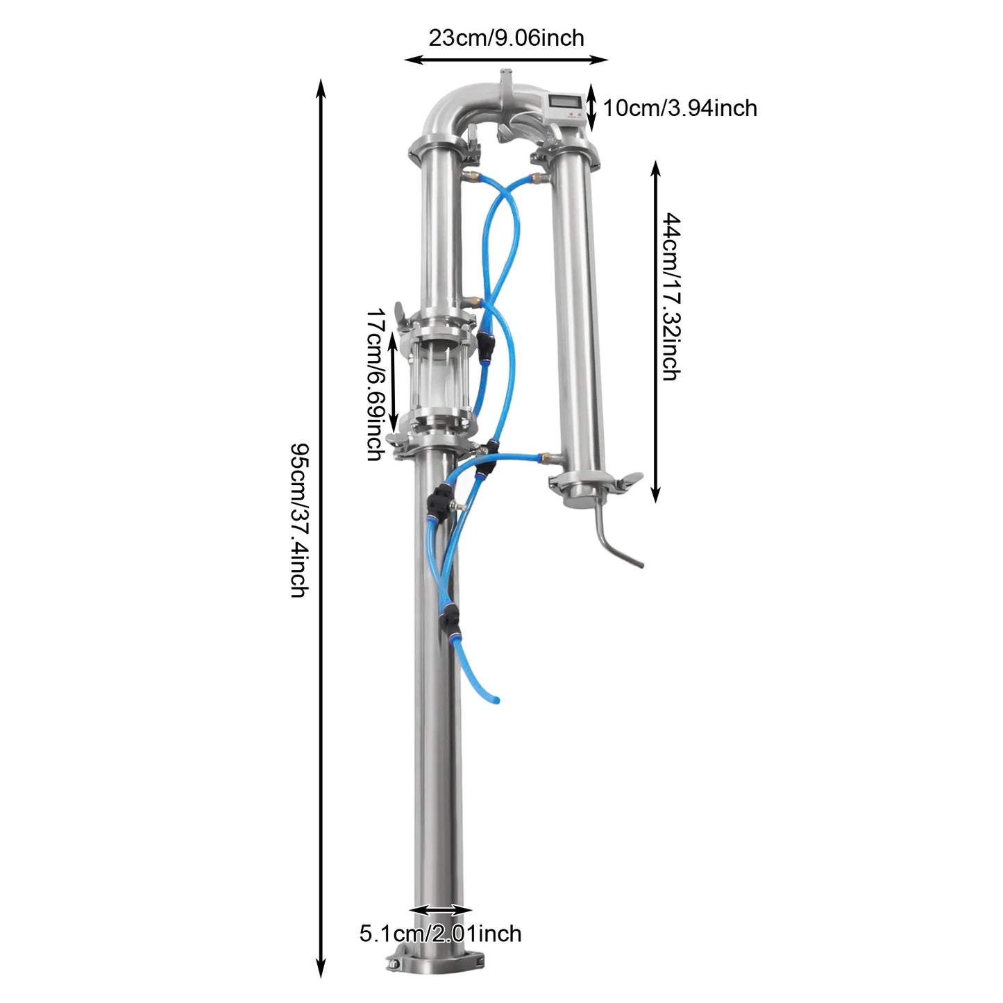 DIY Stainless Steel Spirit Distiller Home Kit
