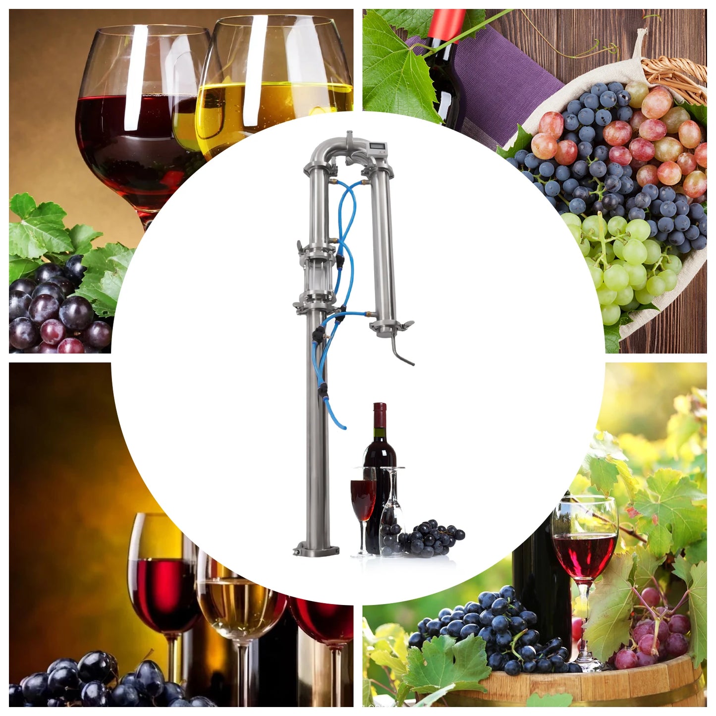 DIY Stainless Steel Spirit Distiller Home Kit