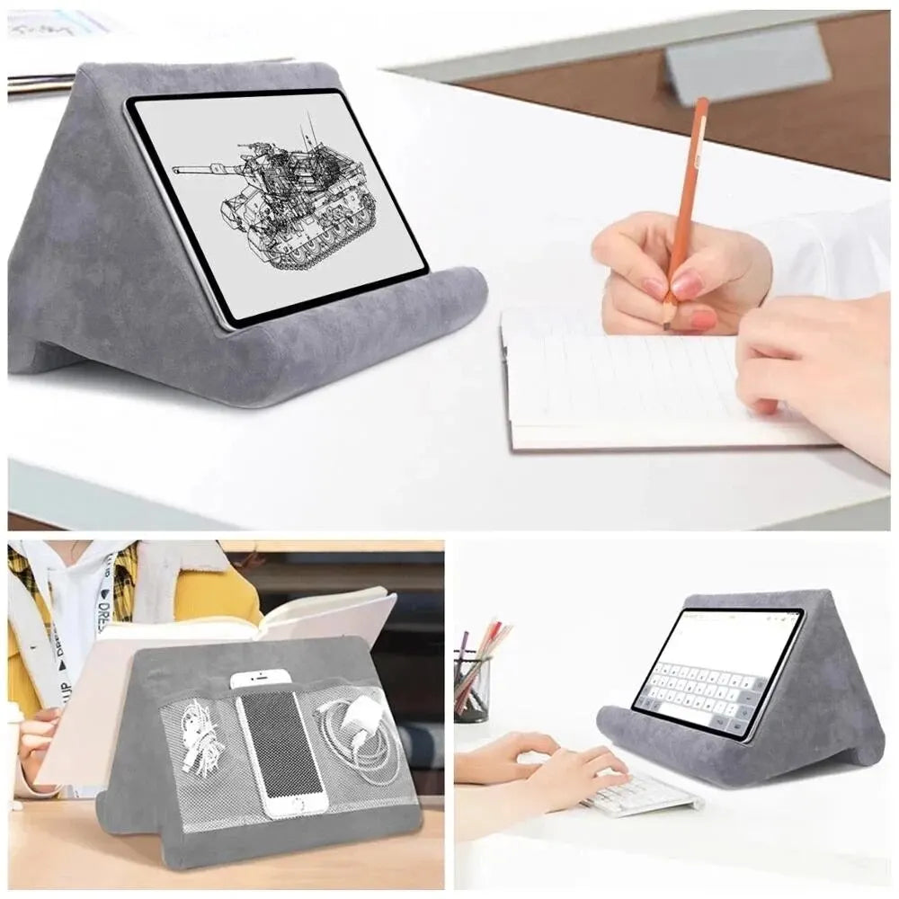 Pad Prop Pillow Tablet Stand | Soft Sponge Wedge for Reading, Streaming & Gaming