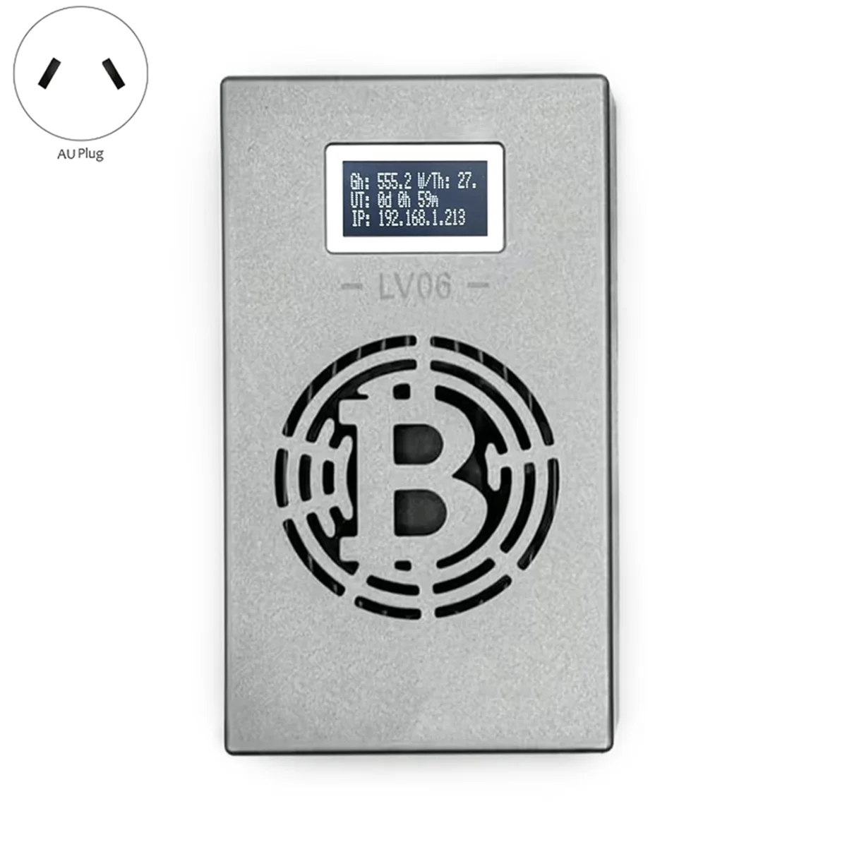 Silent Bitcoin LV06 Lucky Miner | 500GH/S, 13W, Multi-Coin SHA-256
