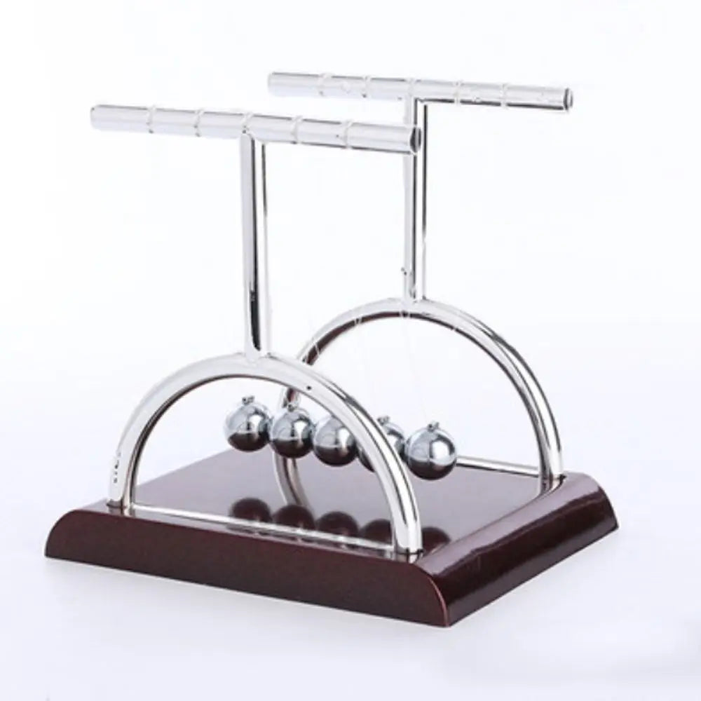Arch style 'Table Newton Pendulum | Terrific Scientific Desk-Decoration' in gridlocked nominal motion action.