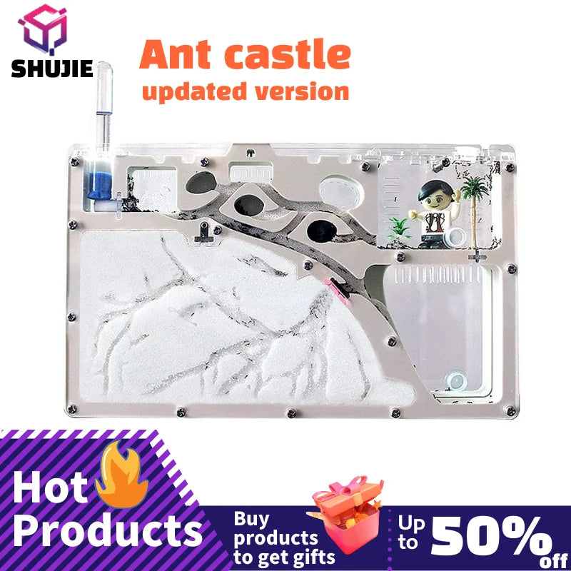 Ant castle updated version with SHUJIE branding on a white background