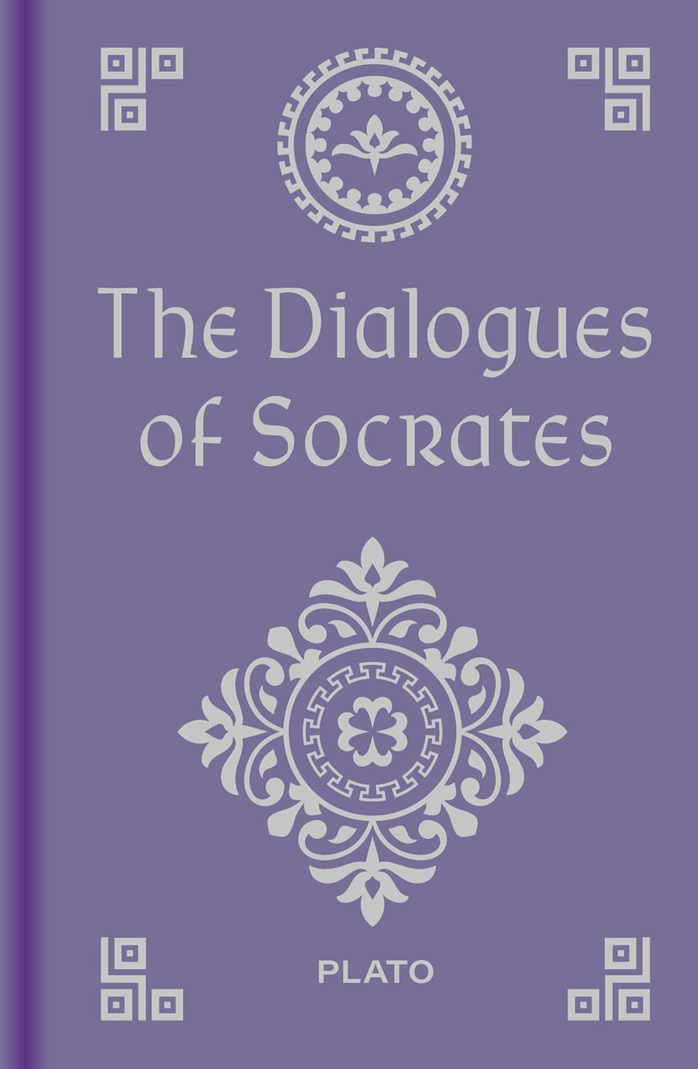 Book front cover of book 'The Dialogues of Socrates' by Plato from the "Great Philosophers Collection: Deluxe 7-Book Box Set" Book Collection Boxed Set.
