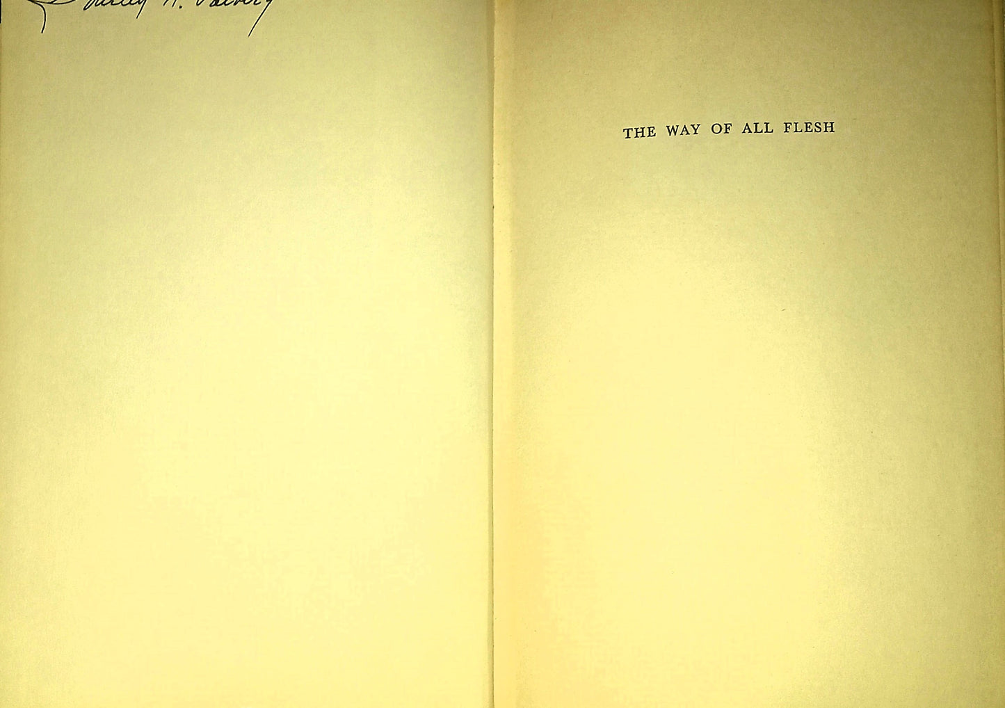 The Way of All Flesh by Samuel Butler