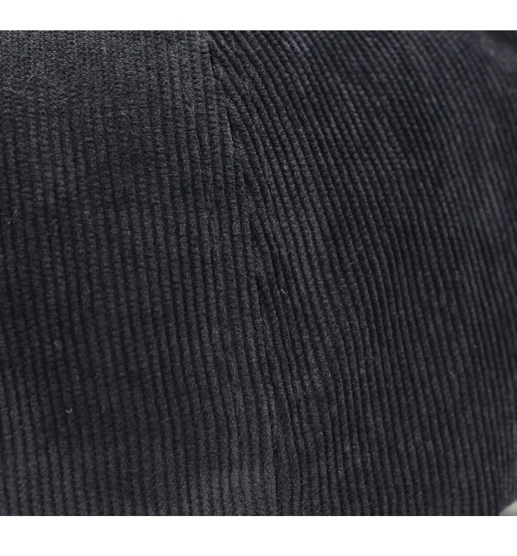 travis scott astroworld corduroy baseball cap, folded brim