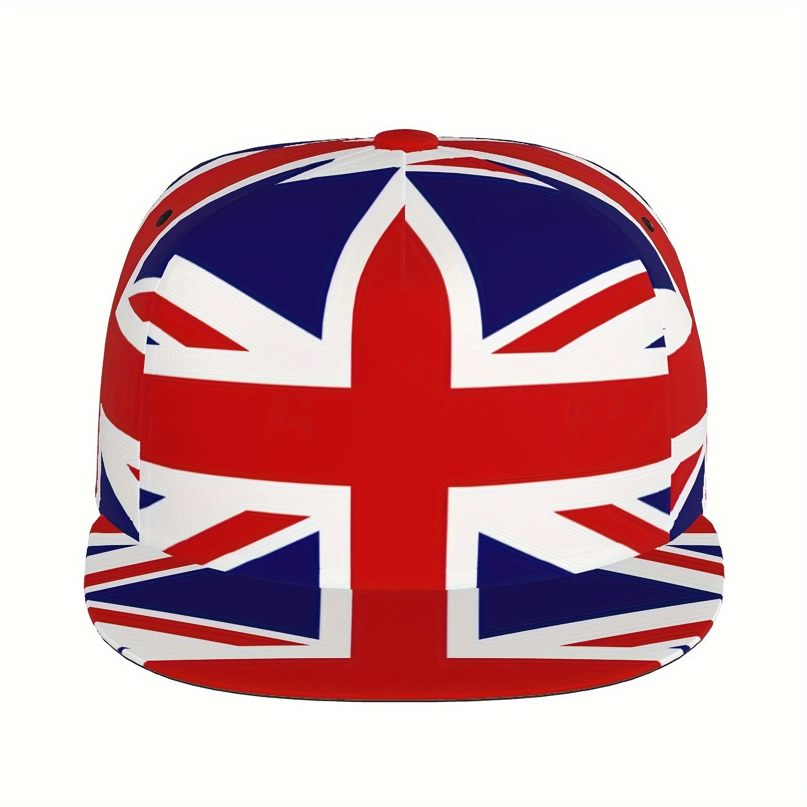 Cap with Union Jack design on a white background