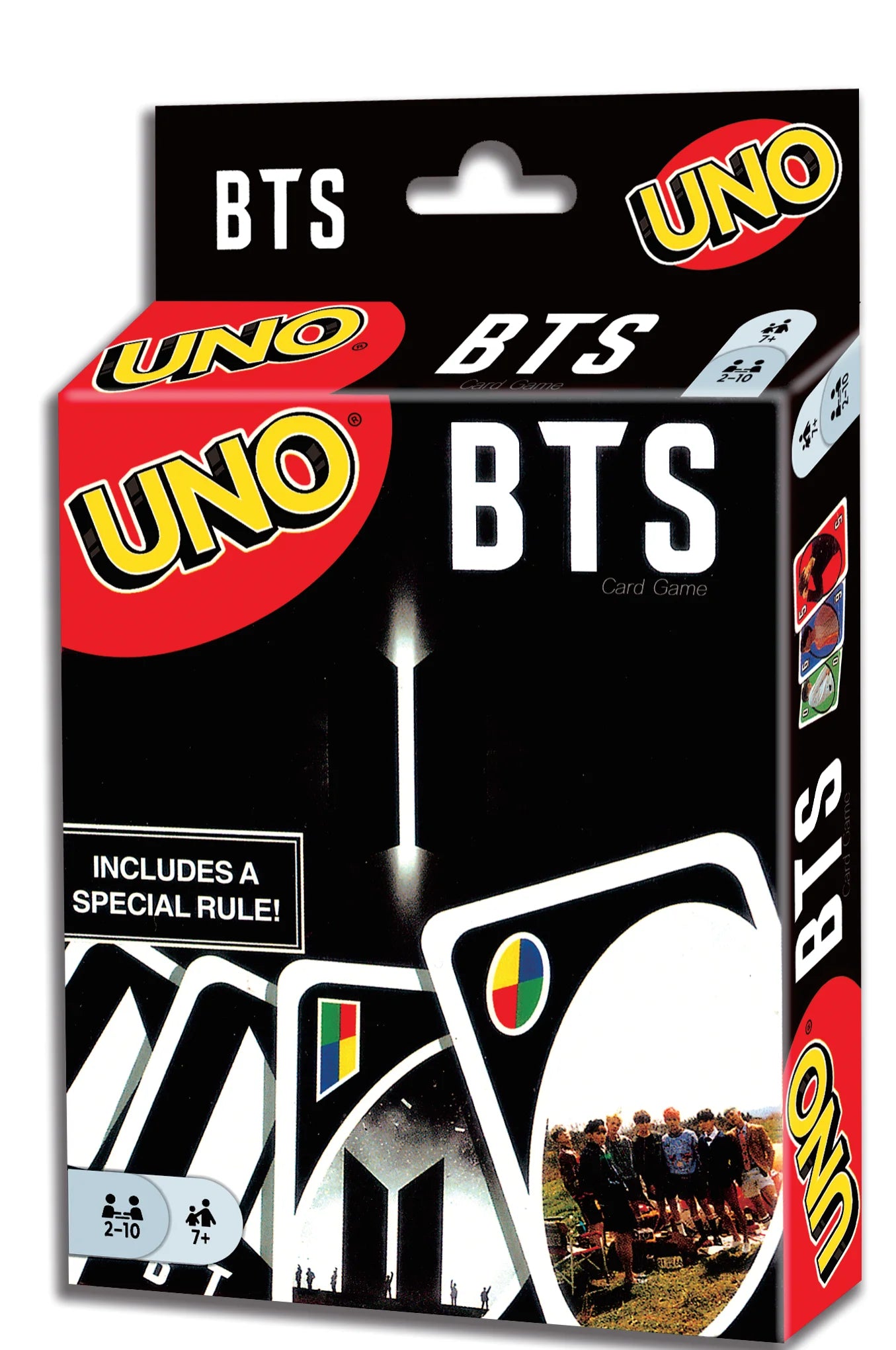 Deck from UNO card deck collections of various UNO special edition card game BTS