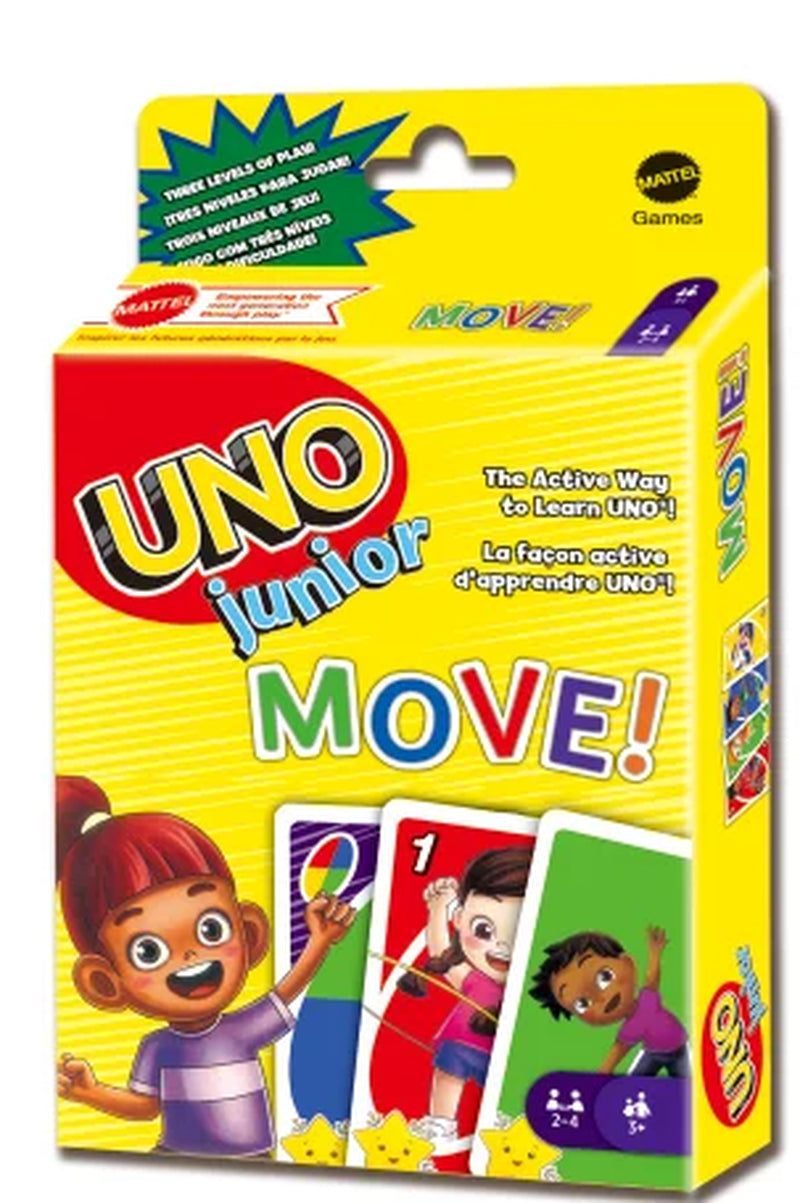Deck from UNO card deck collections of various UNO special edition card game UNO Junior Move!