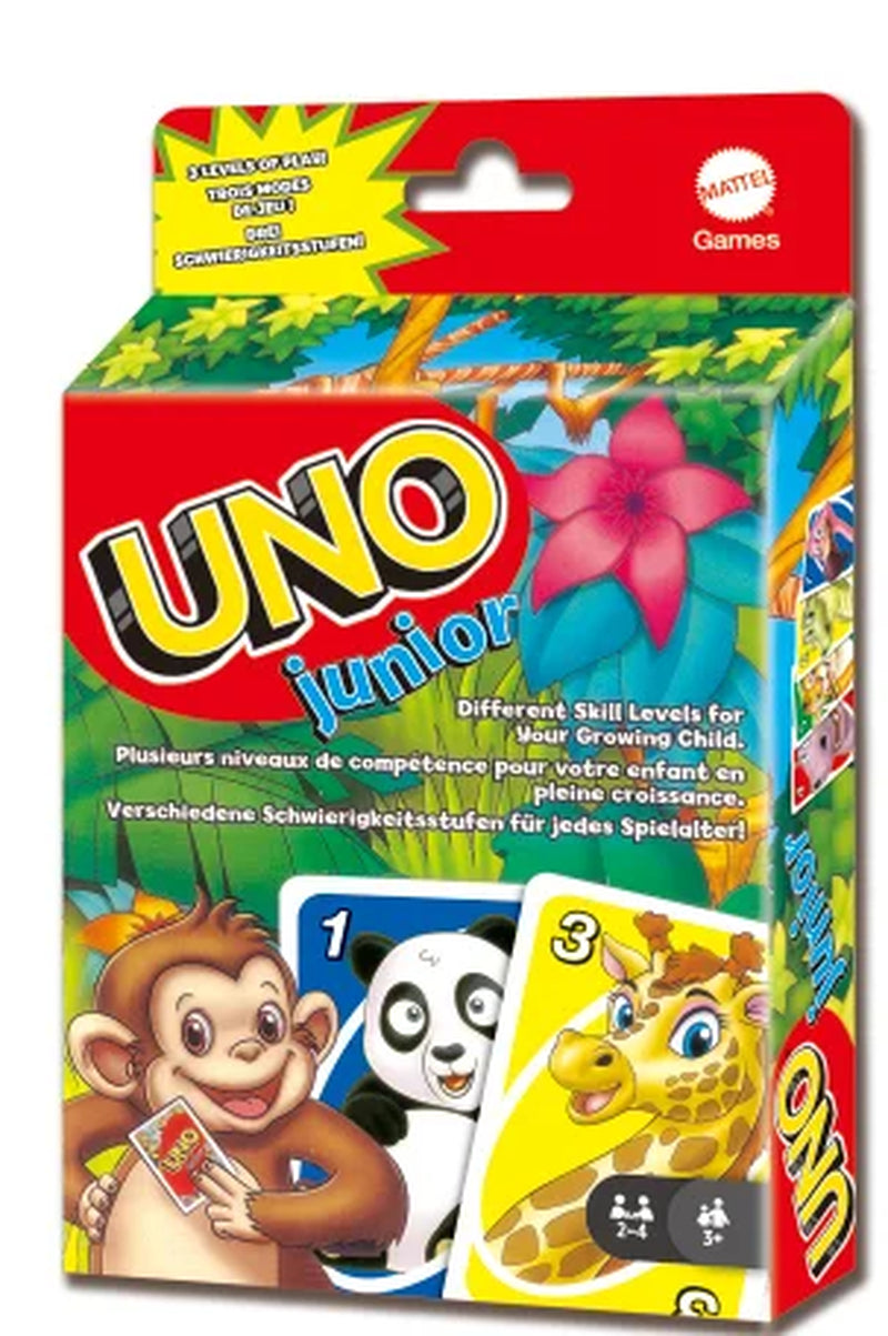 Deck from UNO card deck collections of various UNO special edition card game UNO Junior