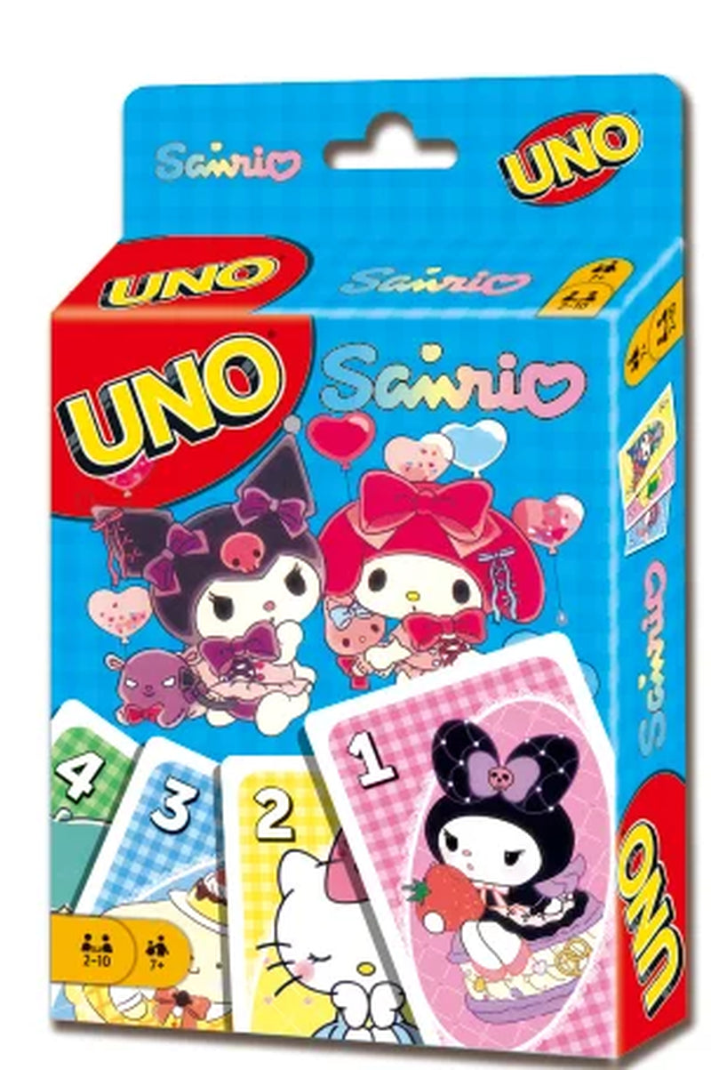 Deck from UNO card deck collections of various UNO special edition card game UNO Sanrio 2