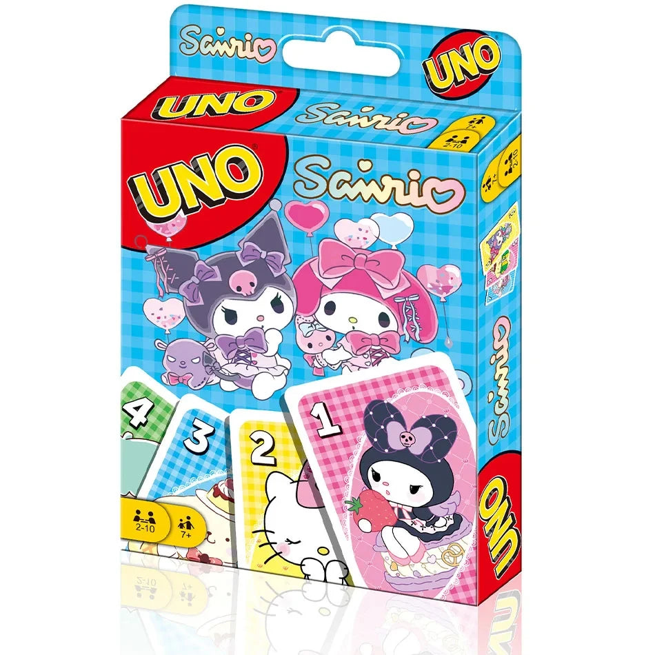 Deck from UNO card deck collections of various UNO special edition card game Sanrio