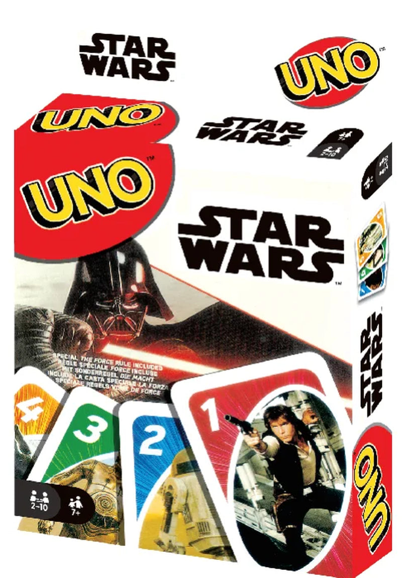Deck from UNO card deck collections of various UNO special edition card game Star Wars