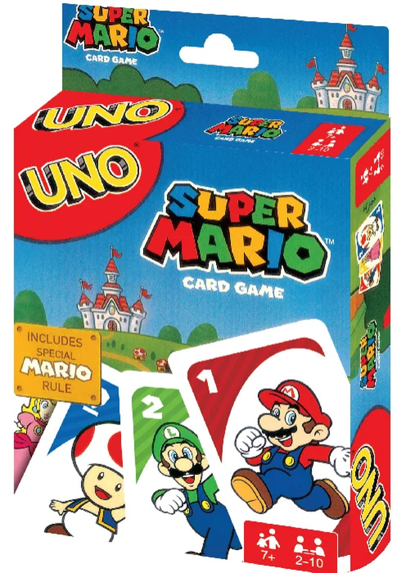 Deck from UNO card deck collections of various UNO special edition card game UNO Super Mario Bros