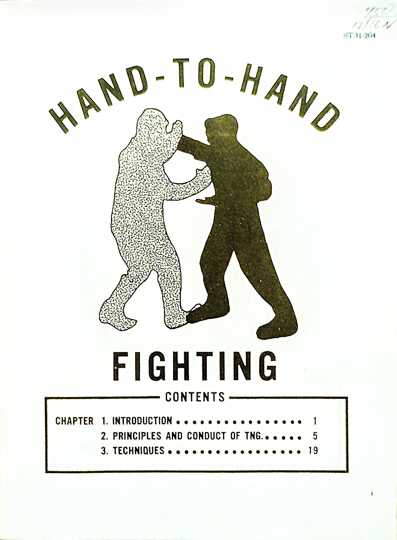 Hand-to-Hand Fighting [Karate/Tae-Kwon-Do]