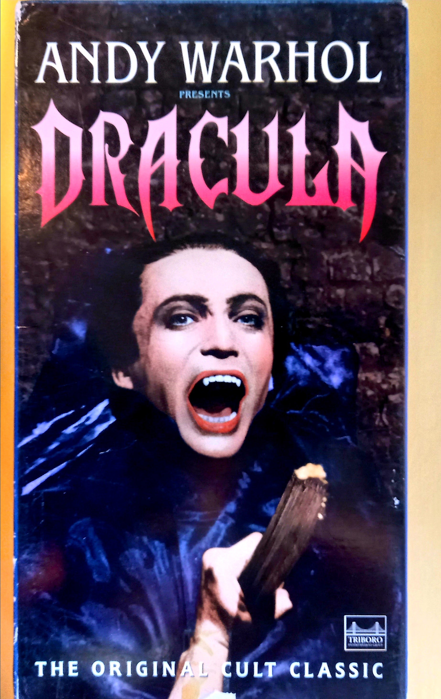 Andy Warhol Presents Dracula | VHS Horror-Suspense Film