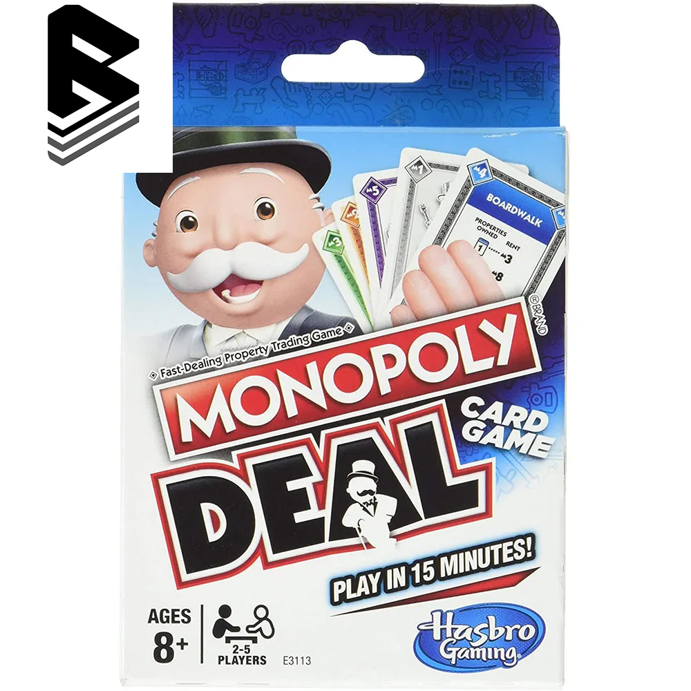 Card Deal Games by Monopoly || Official Hasbro Monopoly Card Game Fun