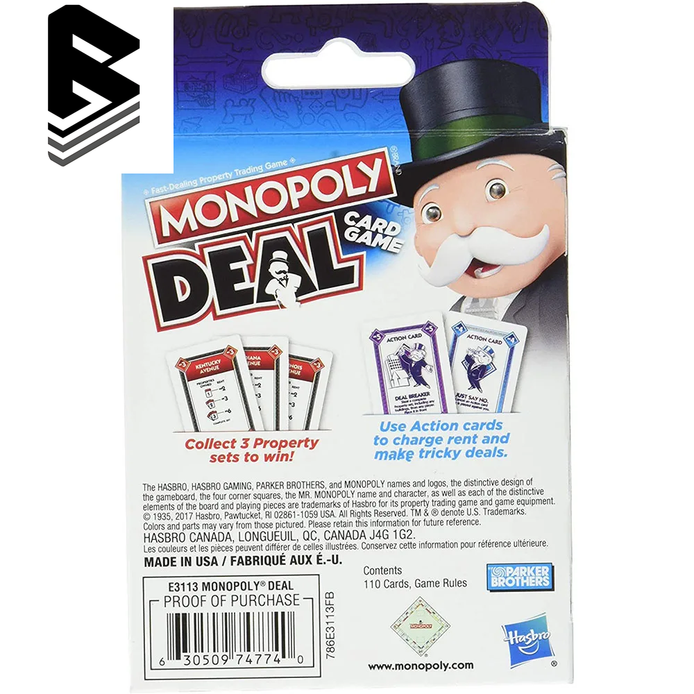 Card Deal Games by Monopoly || Official Hasbro Monopoly Card Game Fun