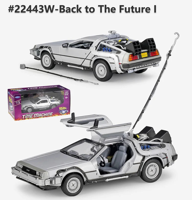 Welly Diecast Back to The Future Scale Model Car