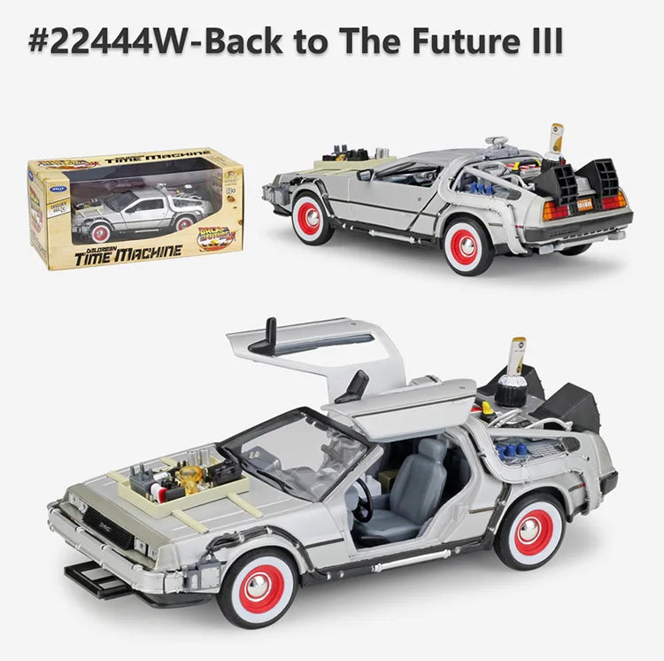 Welly Diecast Back to The Future Scale Model Car