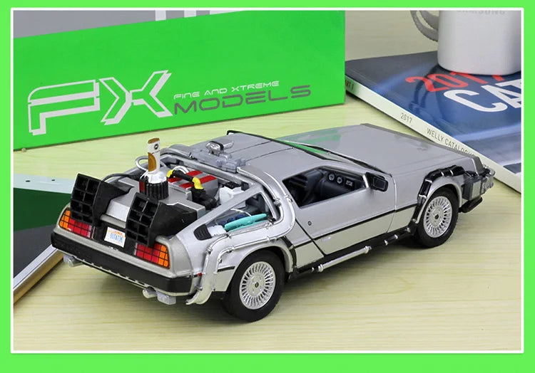 Welly Diecast Back to The Future Scale Model Car