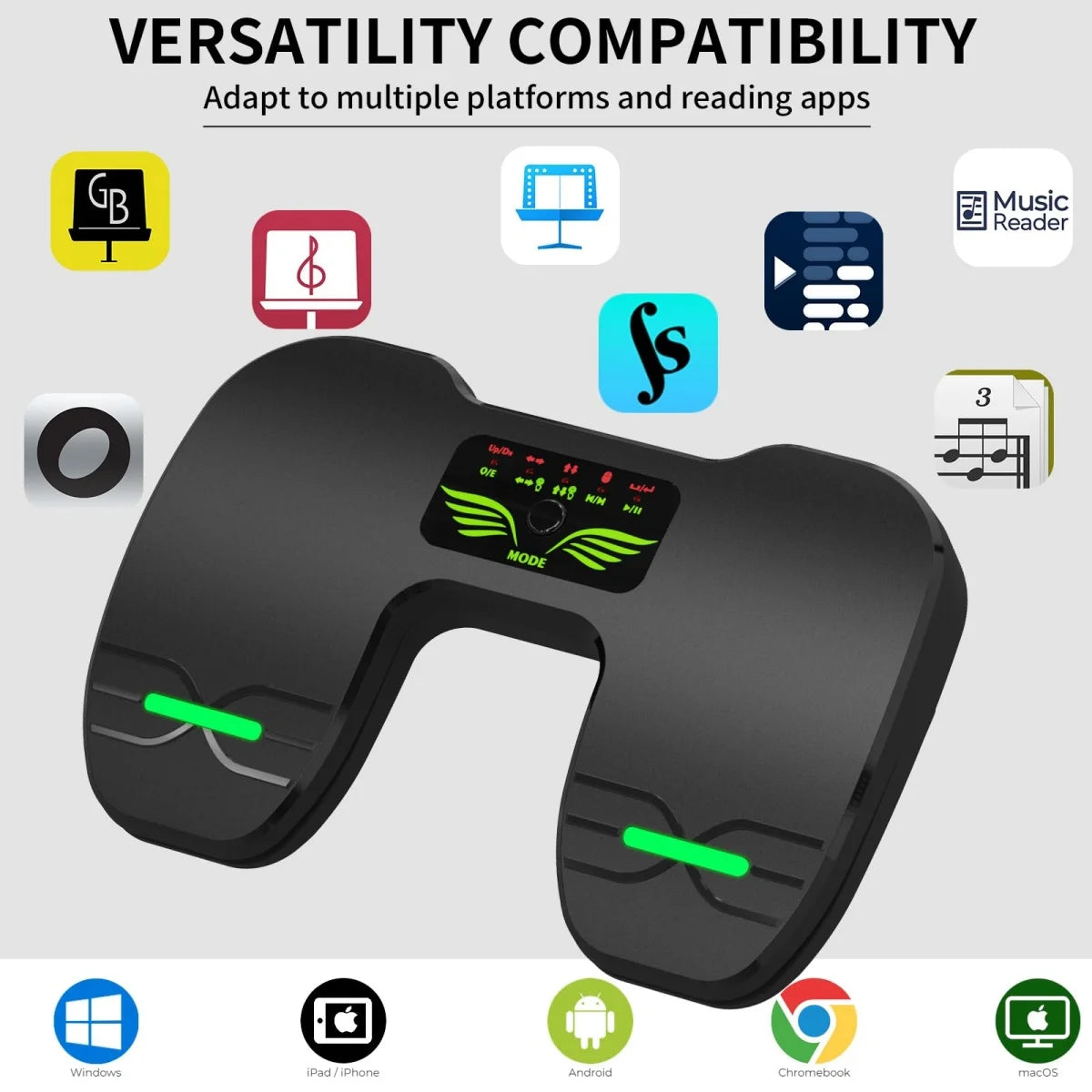 Wireless Foot Pedal Page Turner | Book Evolution & Reading Revolution
