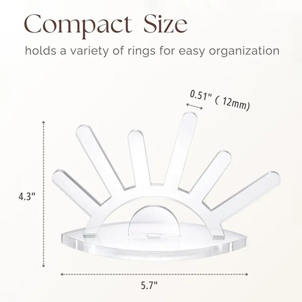 Wooden Solaris Ring Holder