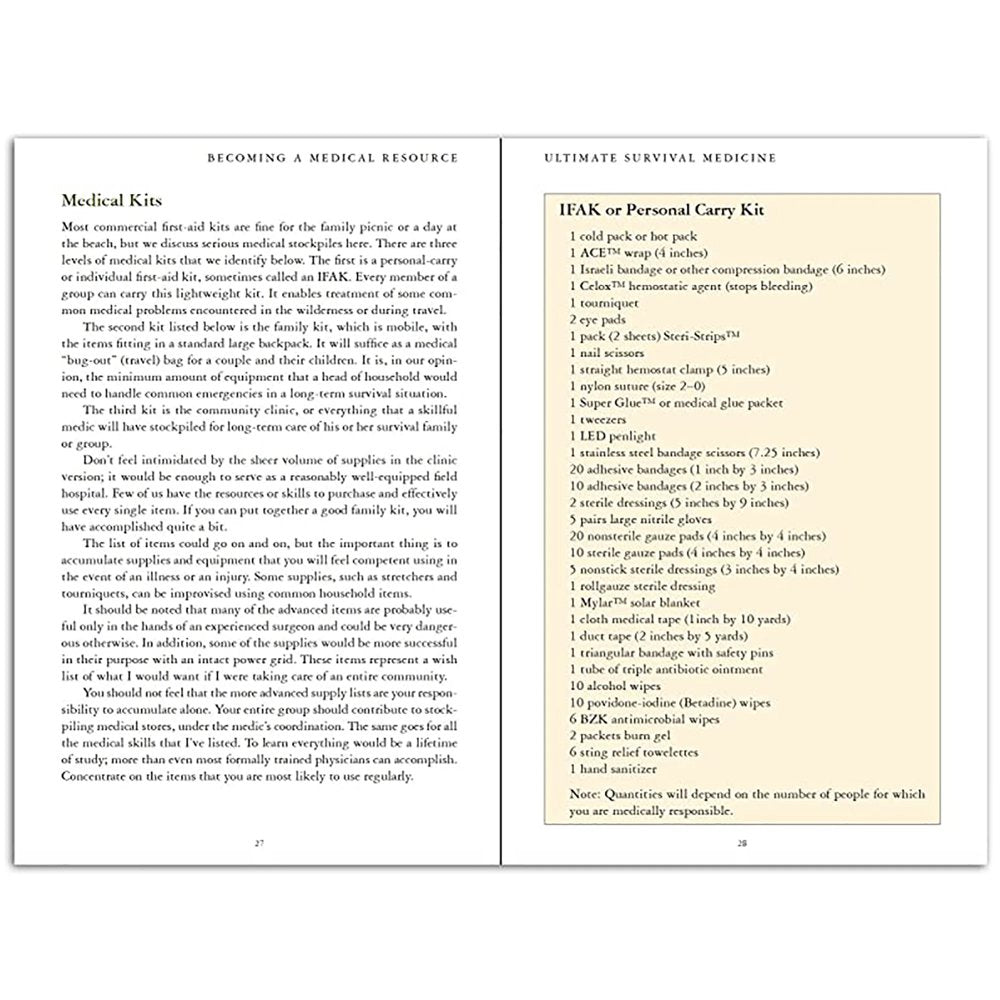 The Ultimate Survival Medicine Guide by Amy & Joseph Alton