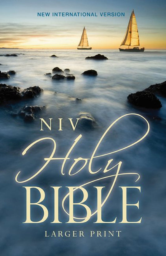 Larger Print Bible-Niv (Paperback)(Large Print)