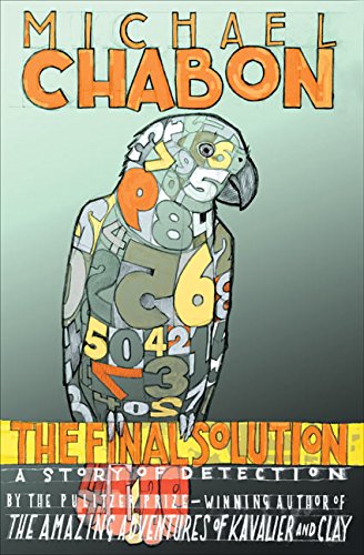 Book cover of 'The Final Solution' featuring an illustration of a bird, specifically a crow, perched on a branch with numbers and text pattern.