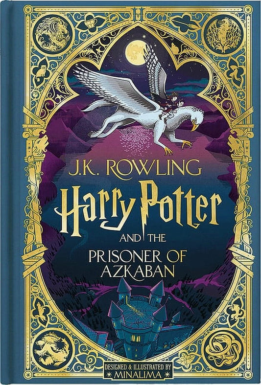 Harry Potter: Harry Potter and the Prisoner of Azkaban [Harry Potter Book Series, Book-3 | Special Illustrated Collector's Minalima Hardcover Edition by J. K. Rowling
