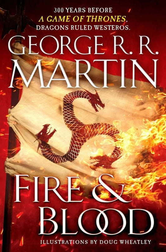 Cover of the book 'Fire & Blood: 300 Years before Game of Thrones' by George R.R. Martin. Library of Congress Number (LCCN): 2022441148.