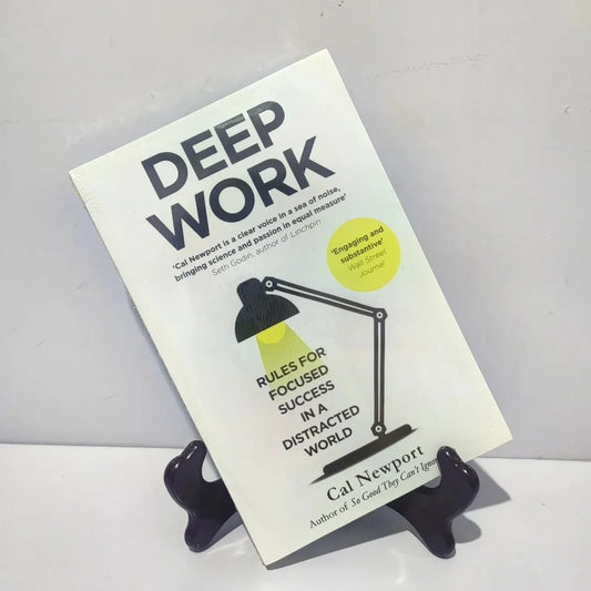 Deep Work: Rules for Focused Success In a Distracted World by Cal Newport Self Help Book English Books Libros