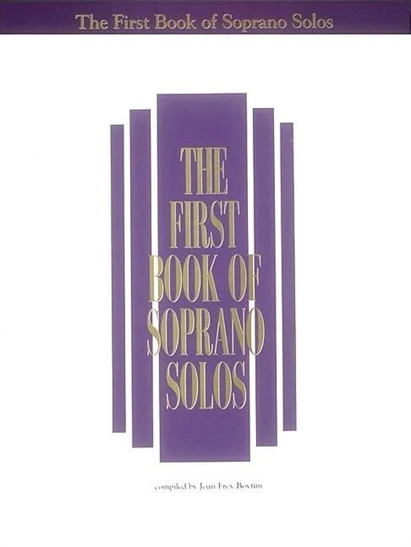 The First Book of Soprano Solos (Paperback)